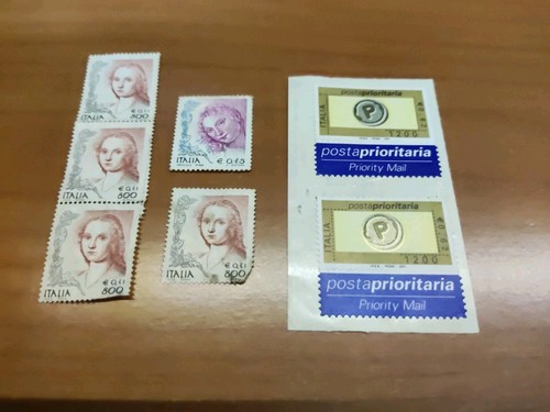 Francobolli italiani donne - francobolli,