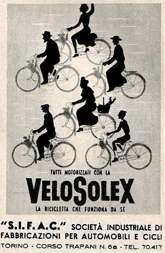 Pubblicita 1951 velosolex - pubblicita',