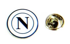 Spilla SSC Napoli nuovo logo - spilla calcio Napoli - spilla