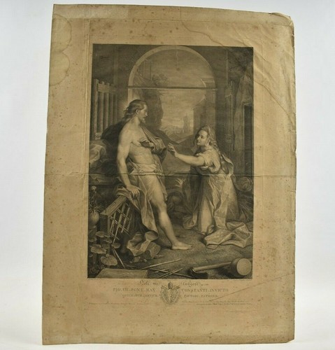 Gravure 1816 noli me - gravure,