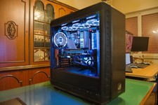 PC raffreddato a liquido, i9-11900K, Asus Strix 3090 24GB, 128GB RAM, silenzioso