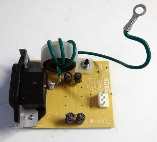 Korg power inlet board - power,