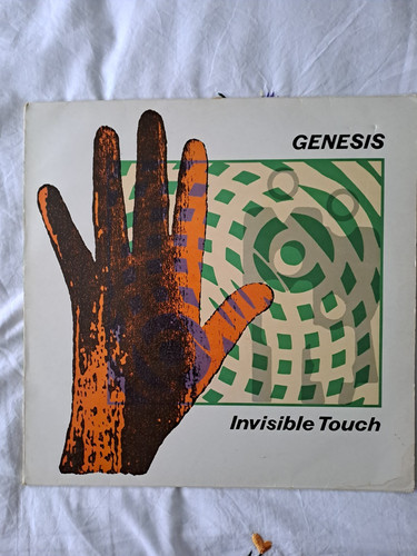 Genesis invisible touch lp - genesis,