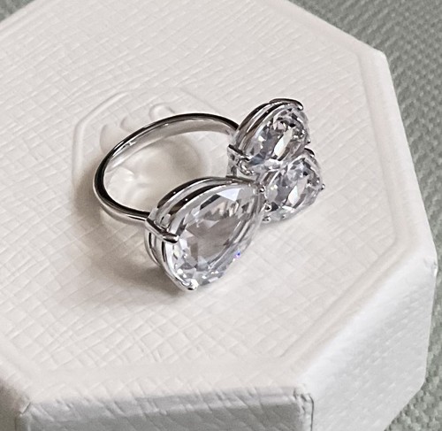 Anello cocktail swarovski - anello,