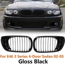 Gloss Black Front Kidney Grill