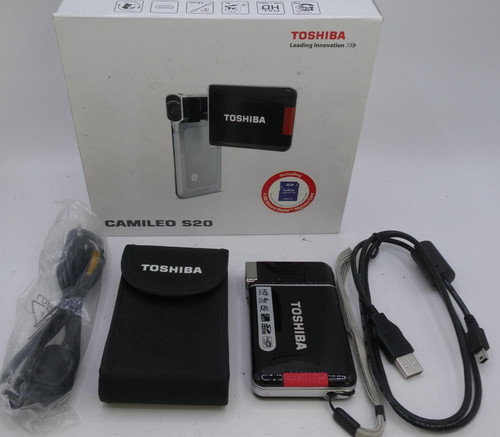 Videocamera toshiba camileo - toshiba,