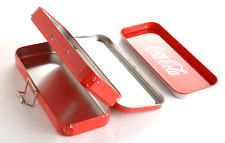 Coca-cola scatola latta  porta oggetti vintage