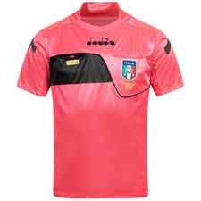 Maglia arbitro calcio rosa