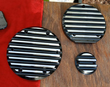 Finned Derby Cover  for Yamaha