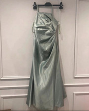 Abito damigella collezione matrimonio verde smeraldo 10 anni nuovo 