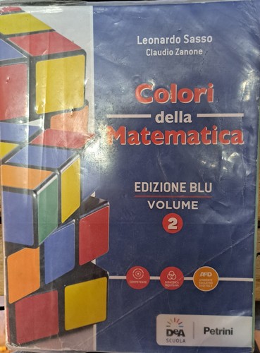 Colori della matematica blu - colori,