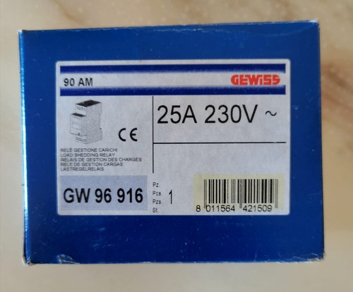 Gewiss gw96916 relè gestione - gw96916,