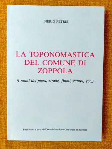 Toponomastica del comune - la,