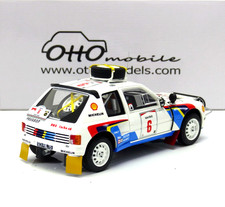 Peugeot 205 Turbo T16 Berline #6 Tg.B Rally Safari Africa 1985 OT1161 1:18 OttO