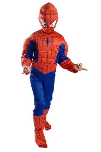 Costume spiderman muscolo - spiderman,