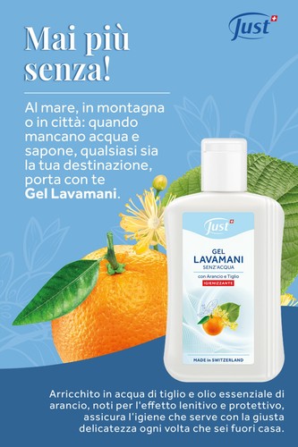 Gel lavamani just senz acqua - gel,