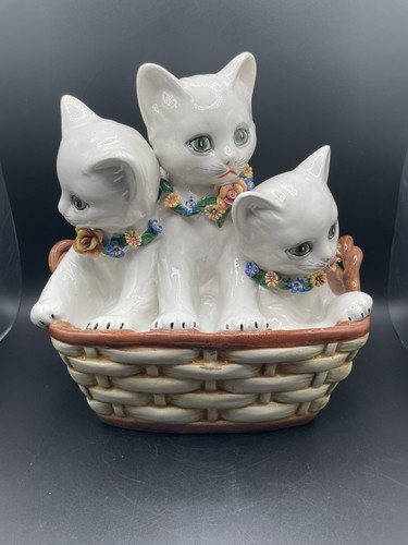 Gattini ceramica vintage - gattini,