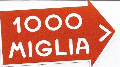 1000 miglia right droit - 1000,