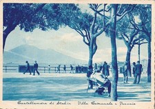 do231 cartolina castellammare di stabia,villa comunale,provincia di napoli