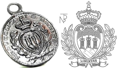 San marino centesimi - (5,