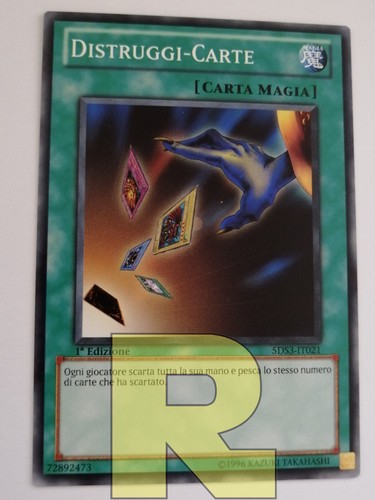 Distruggi carte card - /,