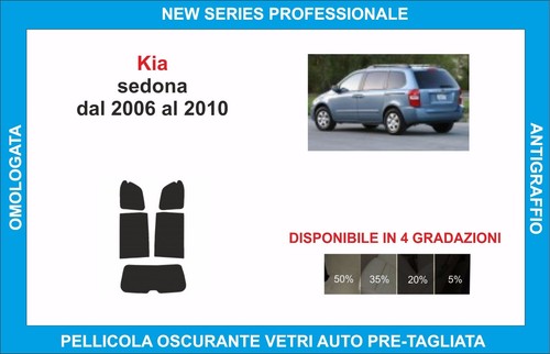 Pellicole oscuranti vetri kia - pellicole,