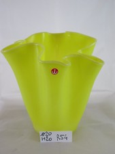 VASO A FAZZOLETTO VETRO