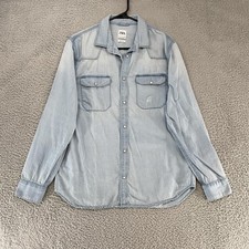Zara Camicia Denim Uomo Grande