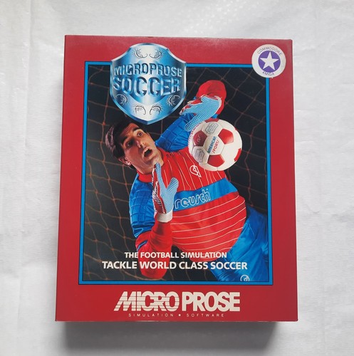 Microprose soccer commodore - soccer,