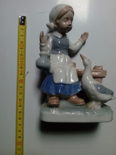Statuina ceramica vintage - statuina,
