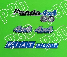 KIT TARGHETTA FIAT PANDA 141