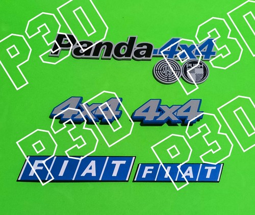 Kit targhetta fiat panda - targhetta, 141