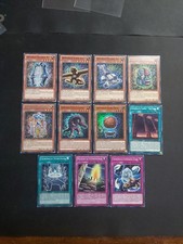 Lotto yugioh deck Cronomalia Testa Colossale Globo Magella Ossa di Cristallo