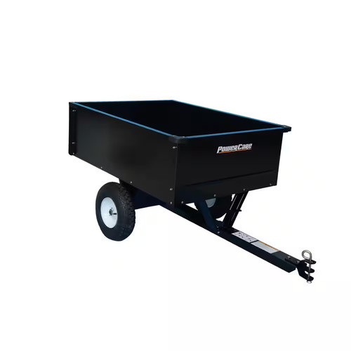 Carrello discarica prato