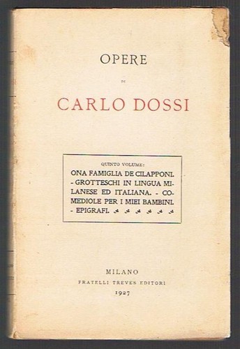 Dossi carlo opere - dossi,