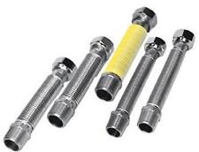 Kit raccordi giunti flessibili per collegamento allacciamento caldaia impianto