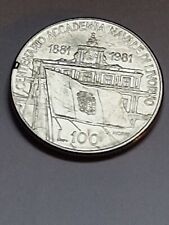 ITALIA 100 LIRE 1881-1981