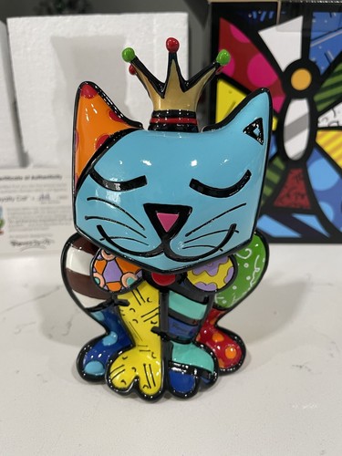 Romero britto royalty cat - romero,
