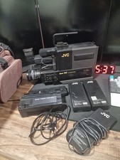 JVC S-VHS Super VHS Video Camera GF-S1000 + 2 Battery + Charger (For Rapair)