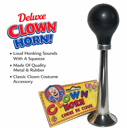 Metal clown horn - horn, 8,25”