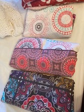 Lotto stock 3 copri piumino singolo più 2 copertina mezza stagione più copertina