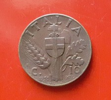 Centesimi 1938 errore - 10,