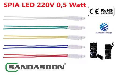 Spia led 230v per - 230v,