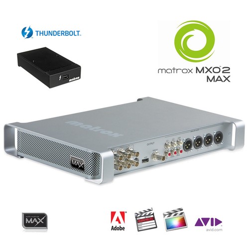 Matrox mxo2 max box con - max, i/o-box