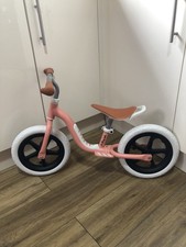 Balance Bike 2 - 5 anni Rosa 12" Chillafish Charlie Lux Salmone Leggera