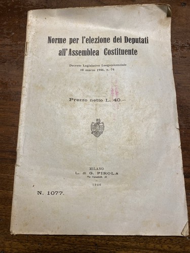 Norme per elezione dei - norme,