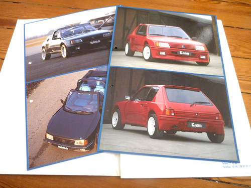 Rare kaan peugeot 205 - peugeot, gti