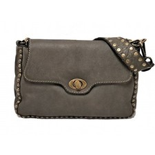 Borsa in pelle fiore Il