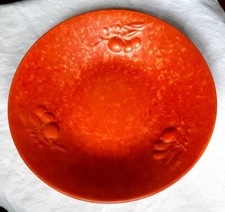 STUPENDO CENTROTAVOLA COPPA AURUM ANDLOVIZ SCI LAVENO GLAZE ITALY POTTERY PONTI