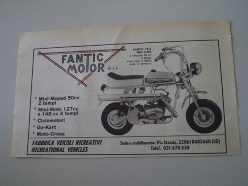Advertising pubblicità 1970 - advertising,